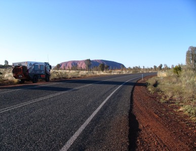 Bushman at Uluru