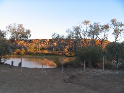 Diamantina Nat Park at sunset